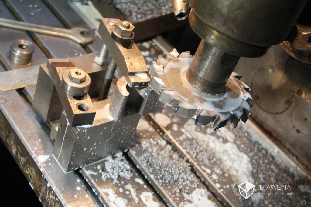 frezowanie elementów stalowych