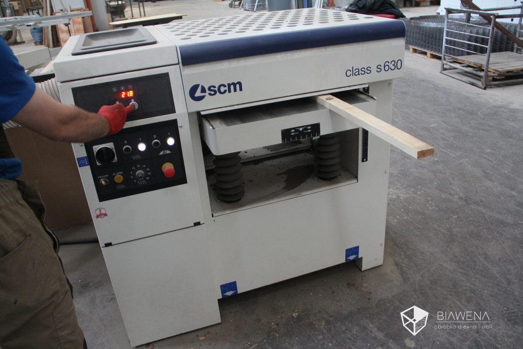 kalibrowanie drewna